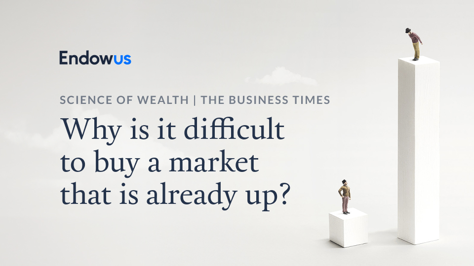 Why is it difficult to buy a market that has already run up a lot?